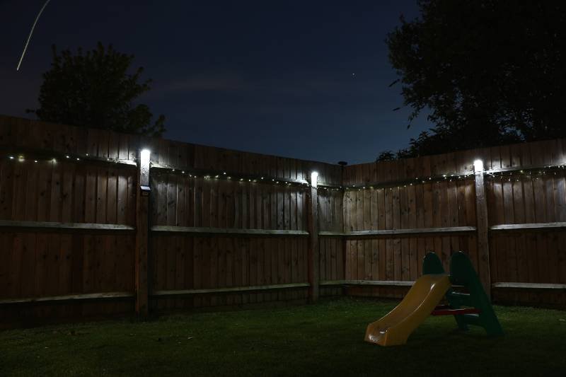 Solar Fence Lights